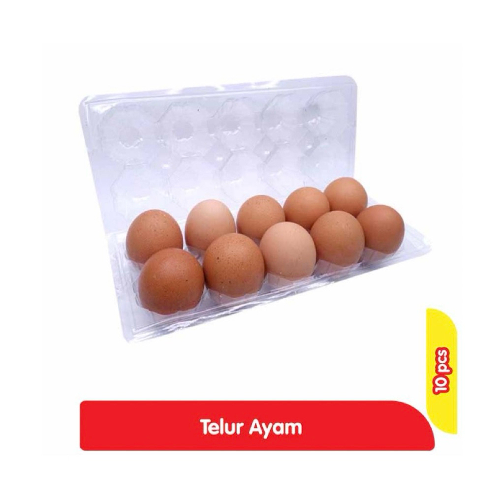 Telur ayam sumber protein kualitas terbaikk 10 butir Alfam*rt