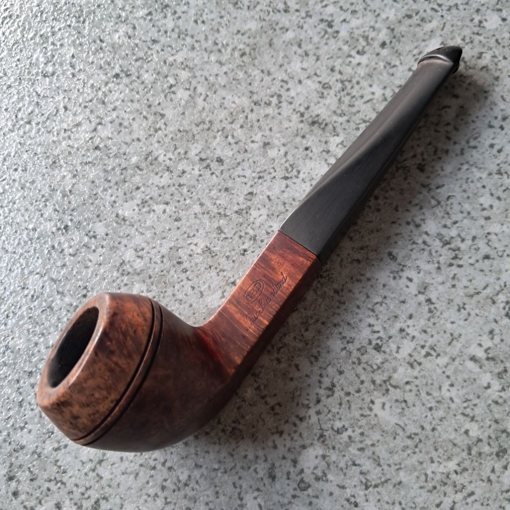 GBD New Standart Briar Estate Pipa Cangklong Kayu Antik