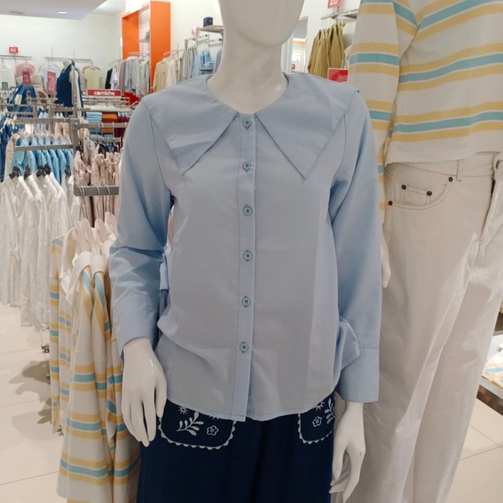 EXIT KEMEJA CASUAL | BLOUSE WANITA FEMINIM | ORIGINAL