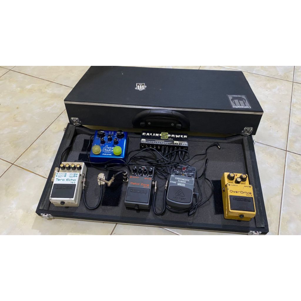 satu set stambox efek gitar
