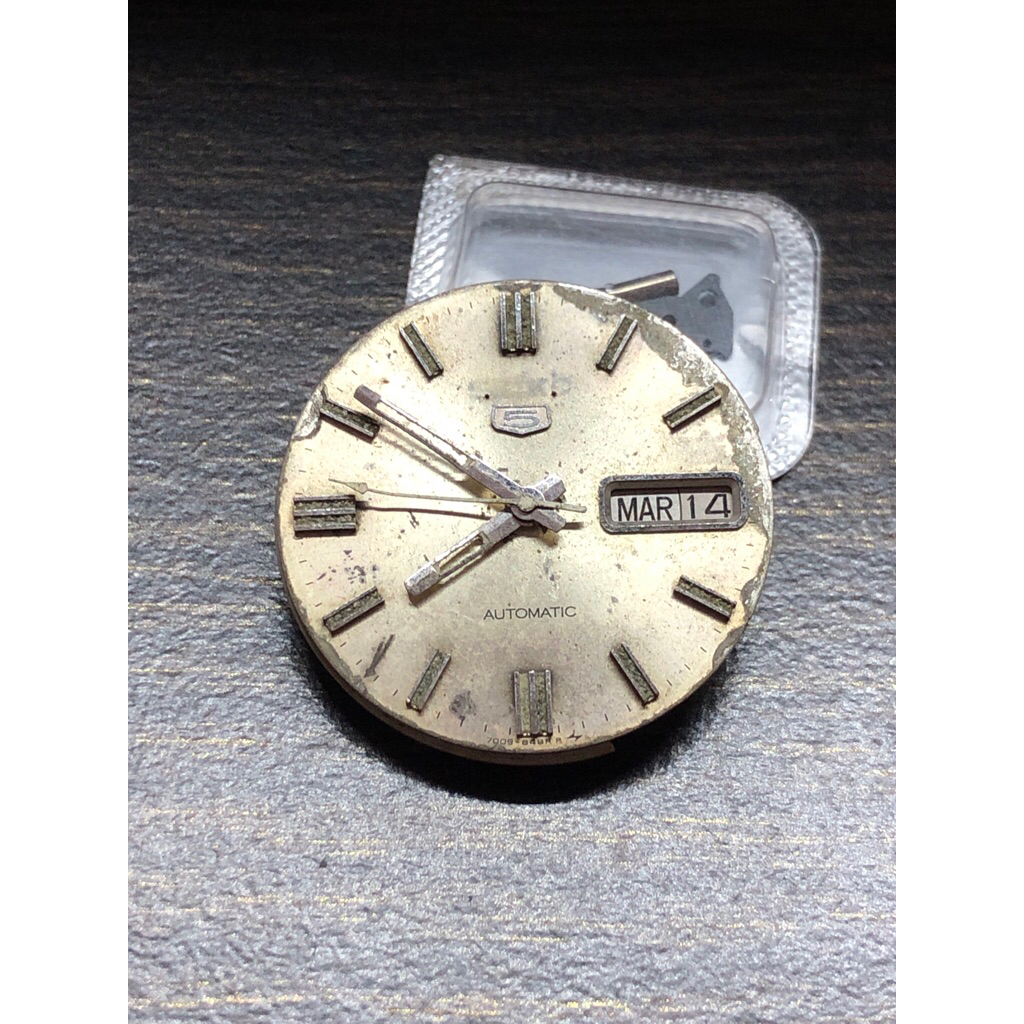 dial seiko 5 dan chasis 7009 ori jam seiko