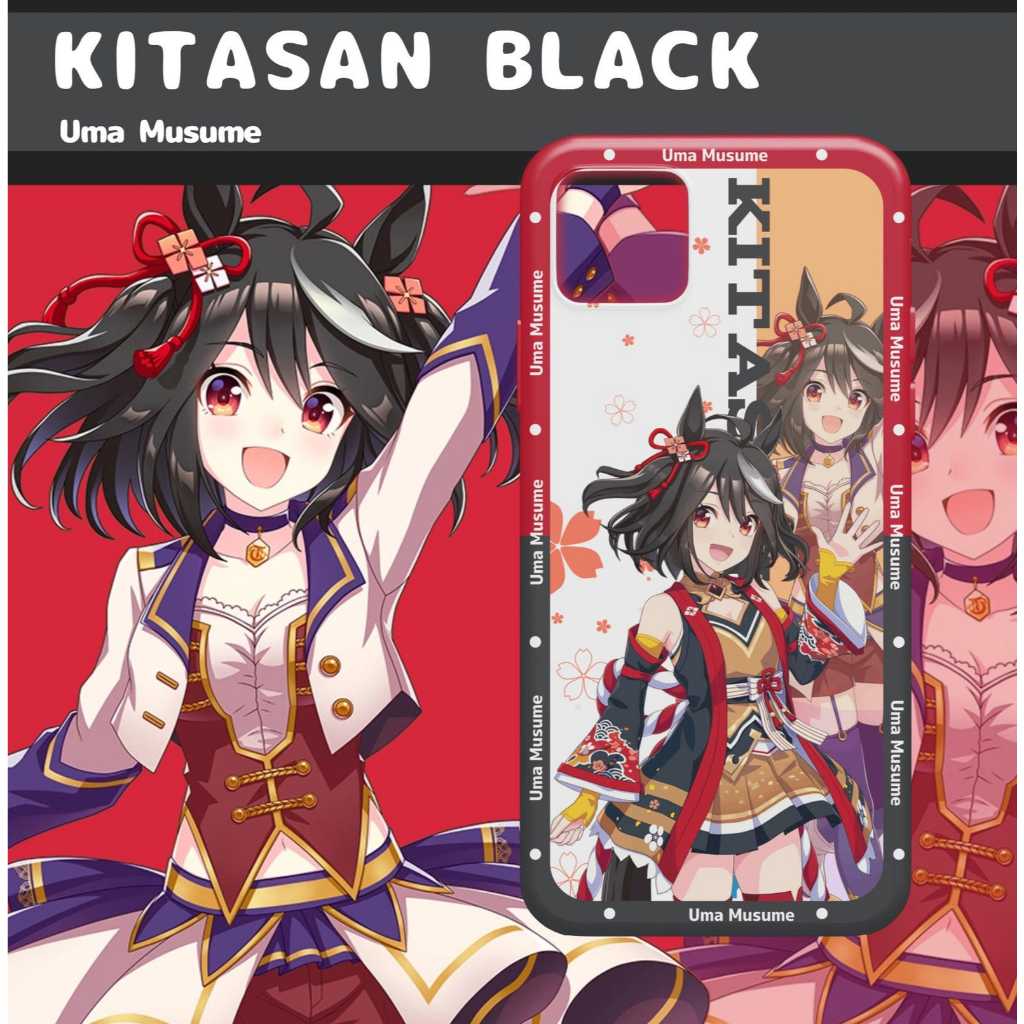Kitasan Black Uma Musume Character Phone Case : Casing Kitasan Black Semua Jenis Tipe Hp