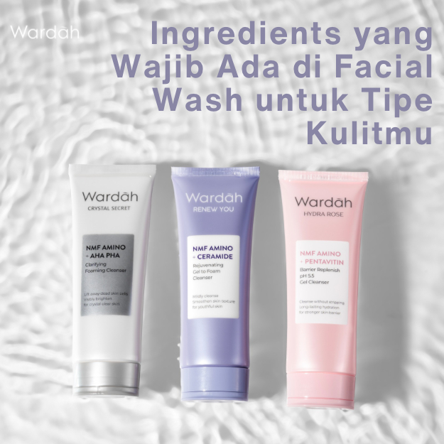 Fasial wash wardah /pembersih wajah/sabun muka/ wardah sabun cuci muka