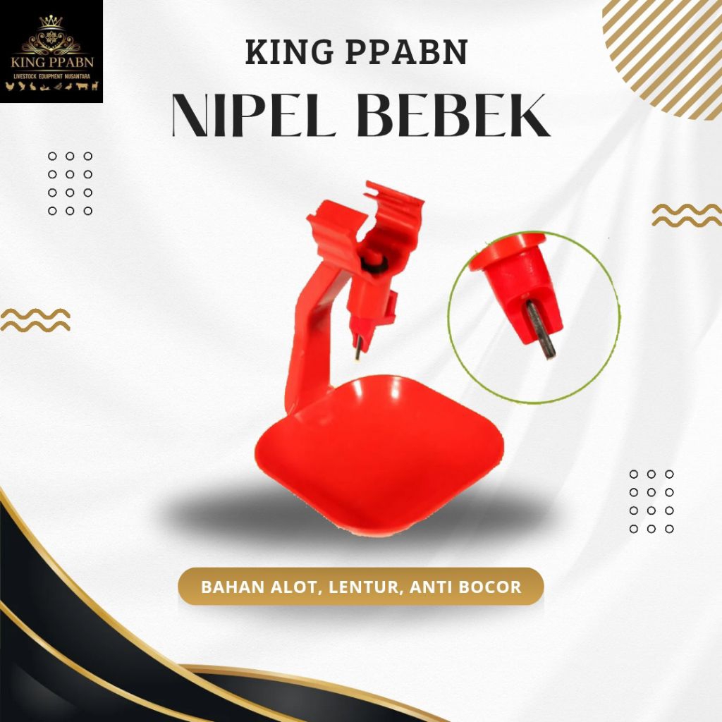 Star Nipel Bebek | Tempat Minum Bebek Otomatis /nipple bebek / wadah minum bebek