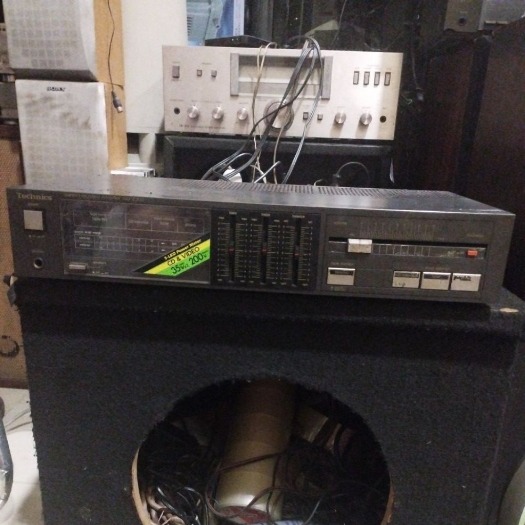 stereo integrated amplifier ampli technics su-z200 full original Made in japan