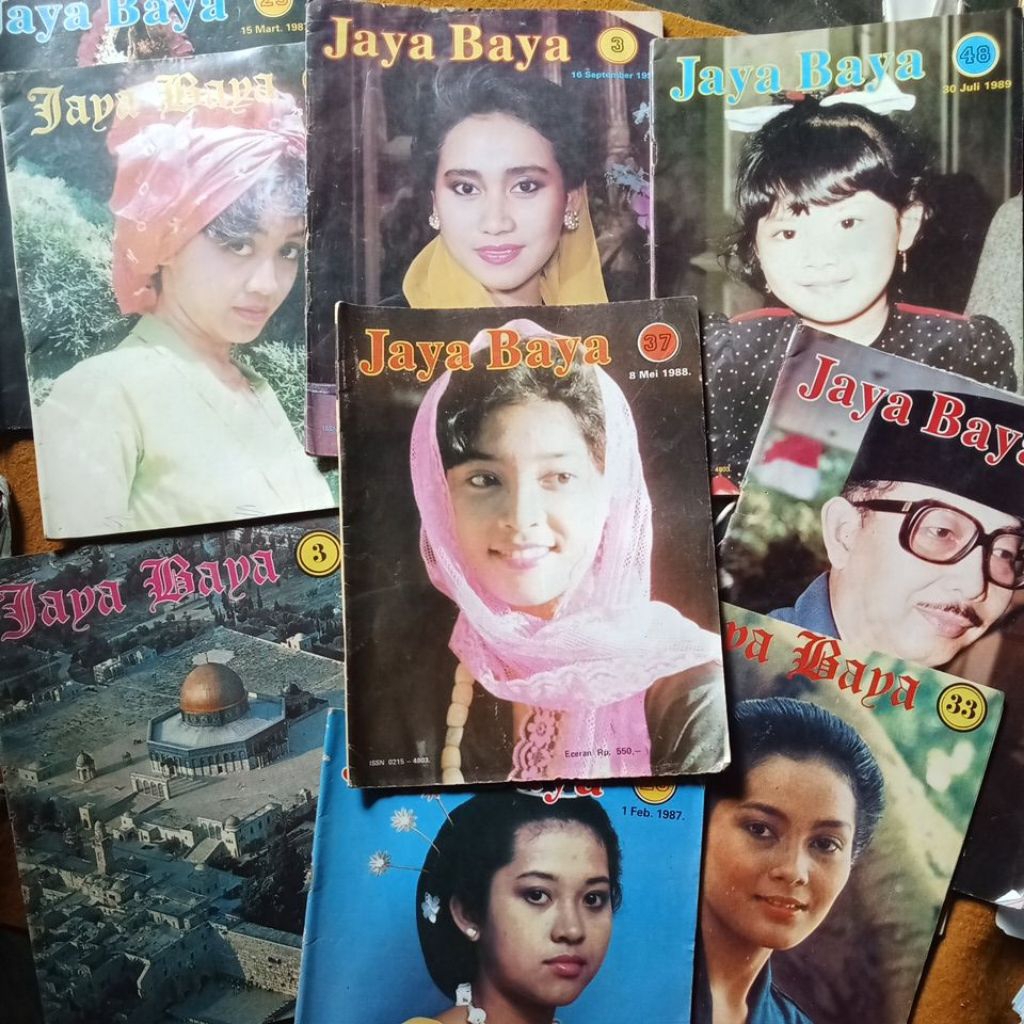 Majalah Jayabaya jadul tahun 70 80 90 an