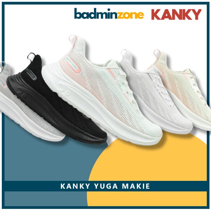 Sepatu Kanky Yuga Makie Sepatu Sneakers Casual Sepatu Kanky Sport Pria Wanita Original
