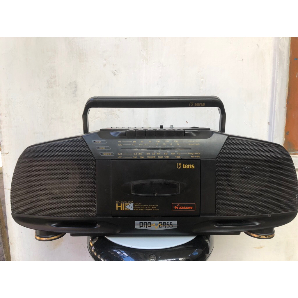 Radio compo Tens TSS-313/ Radio Tape / Pemutar kaset pita