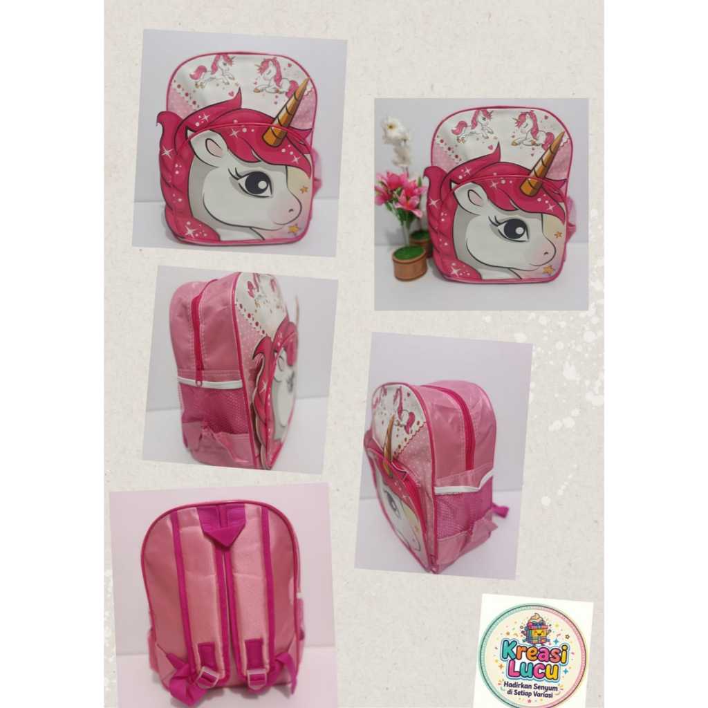 Tas Ransel Anak Cewek / Tas Anak TK/Paud / Tas Karakter Anak