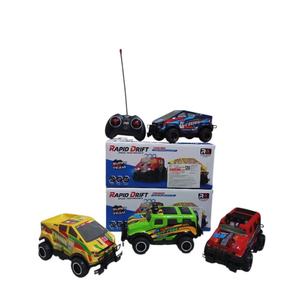 Mainan Anak Mobil Remot Control Rapid Drift Lampu