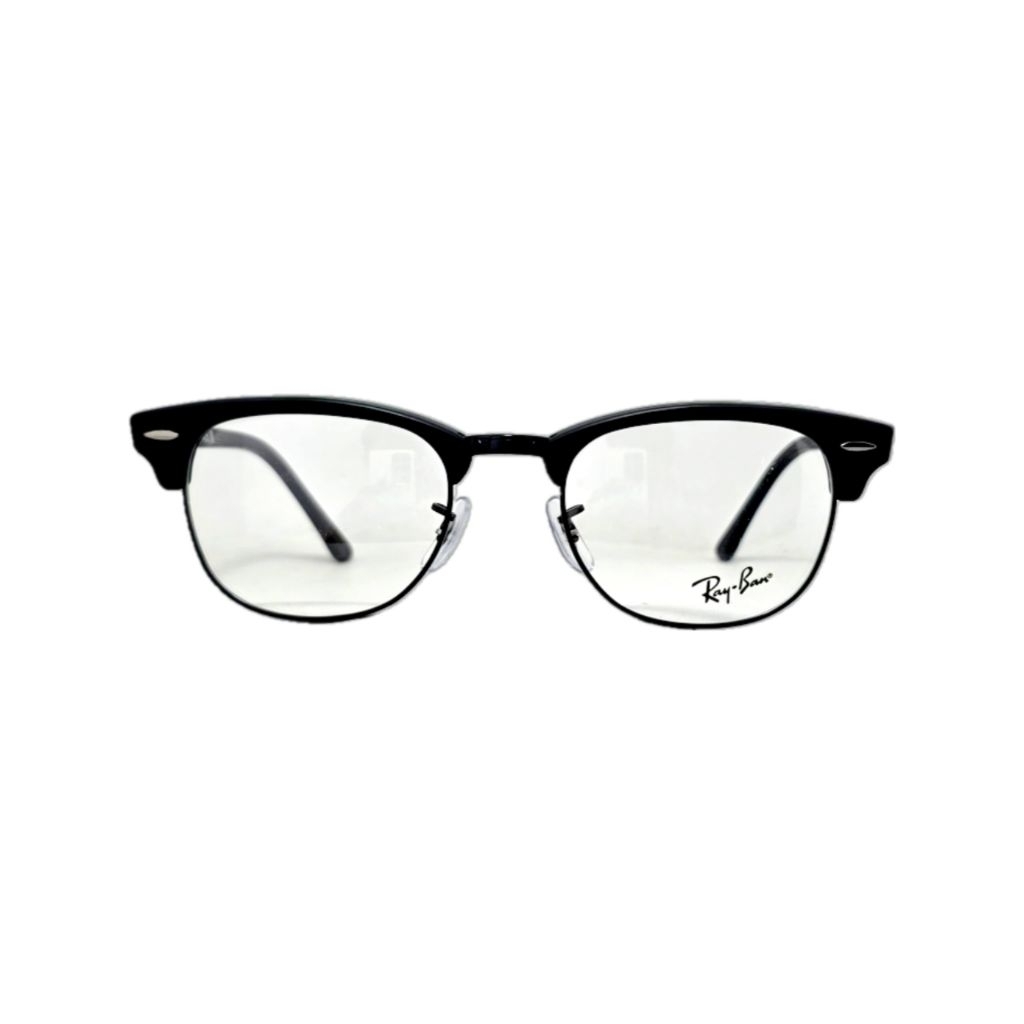 Frame Kacamata Clubmaster Rayban Original Rb5154 2077 51-21-145 Matte Black