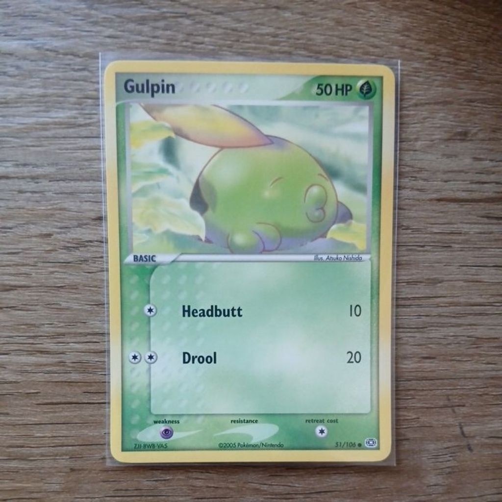 POKEMON GULPIN EMERALD NON FOIL SINGLES