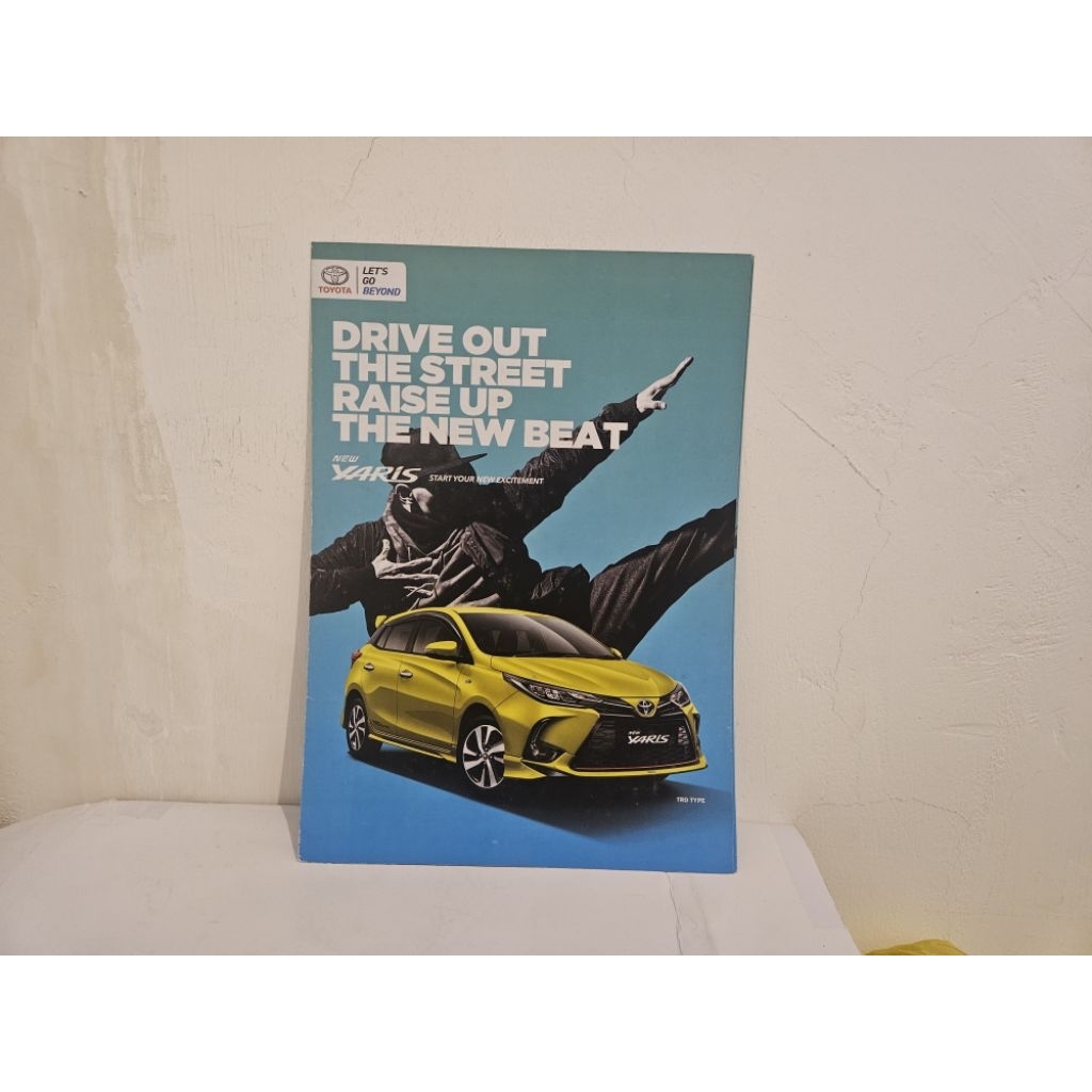 brosur katalog mobil toyota yaris 2020 leaflet