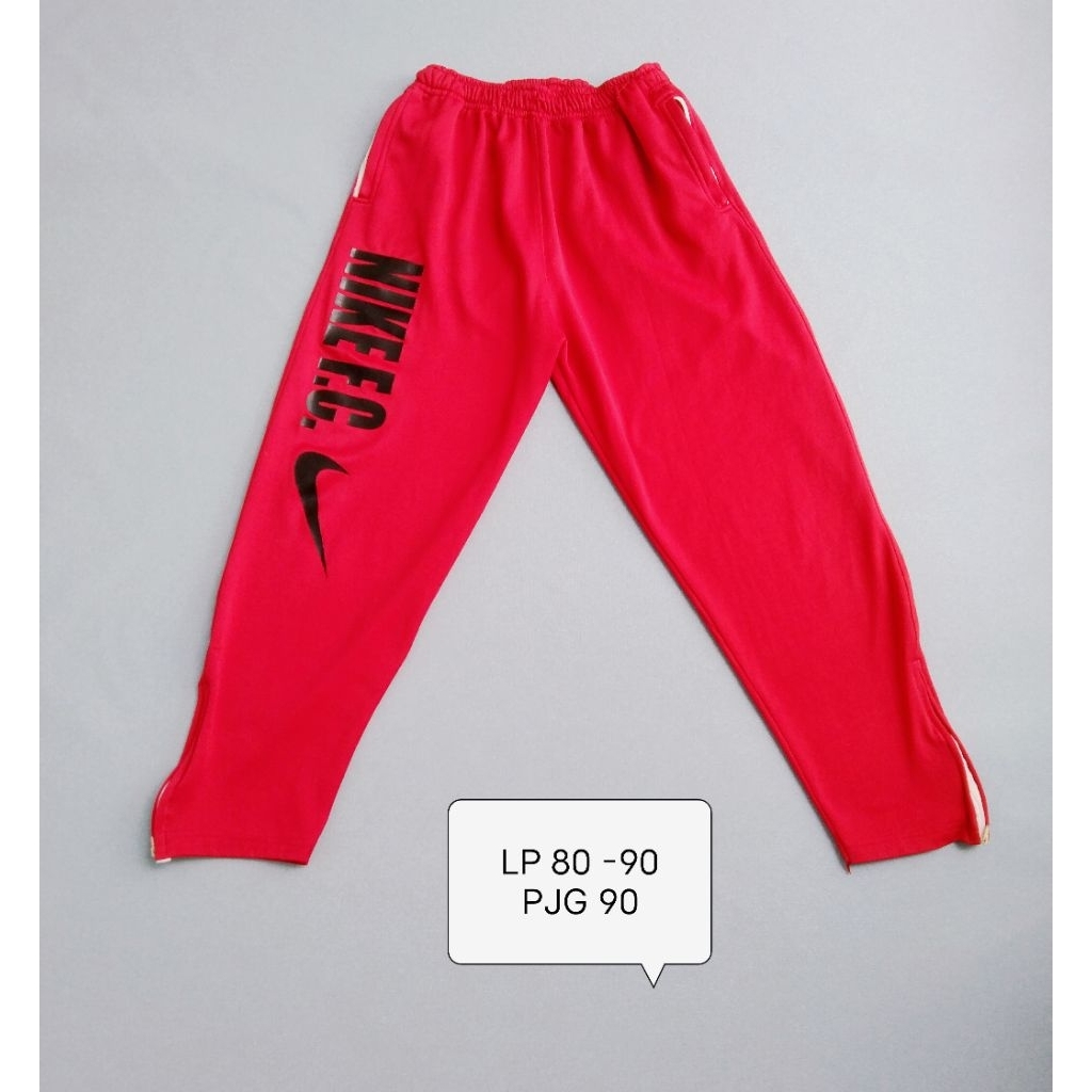 Celana Jogger Panjang Merah Nike Preloved