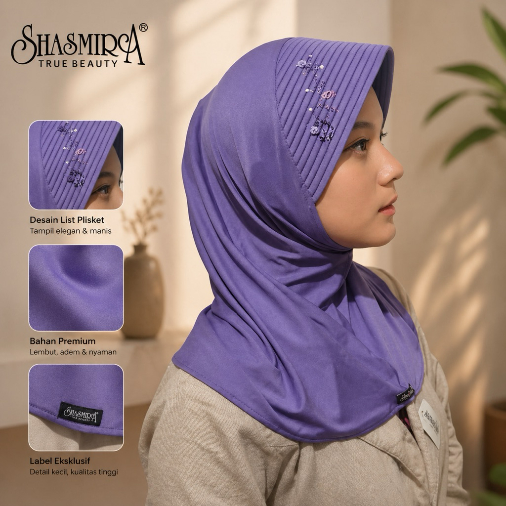 BERGO SHASMIRA CALISA 002 VIOLET TERBARU 2026