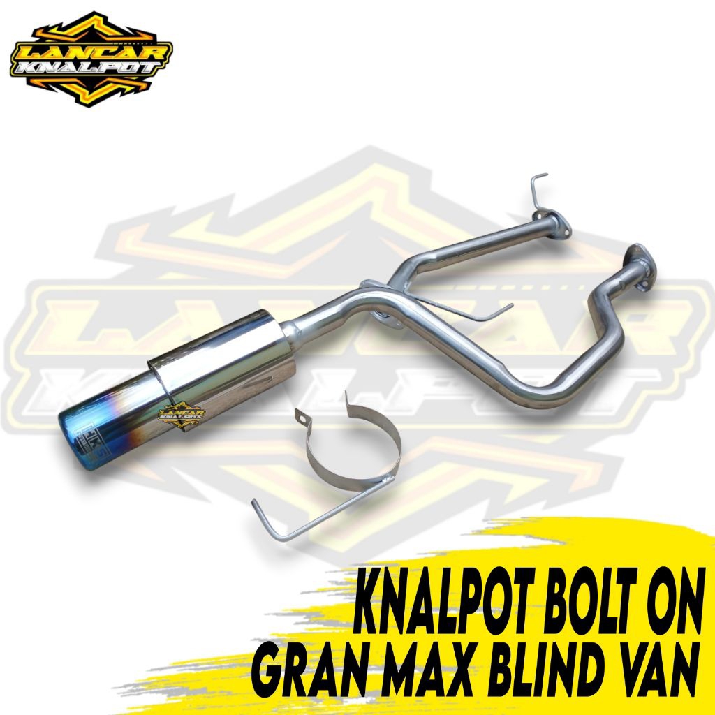 Knalpot Bolt On Gran Max Blind Van