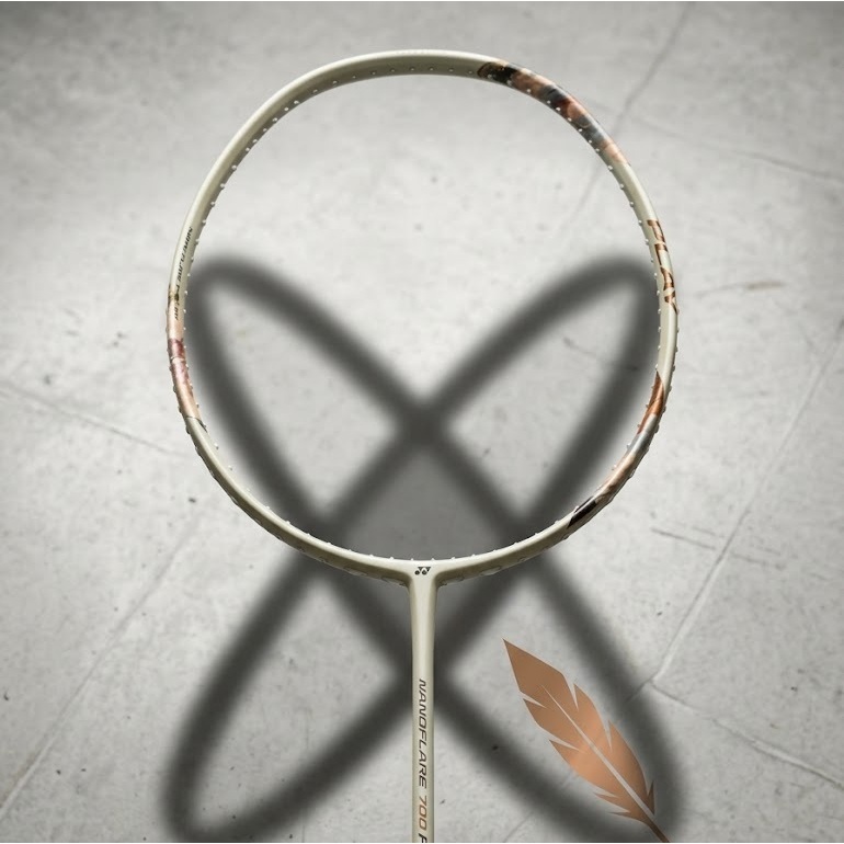 New Arrival  Original RAKET YONEX NANOFLARE 700 PLAY LIGHT BEIGE - LIMITED EDITION