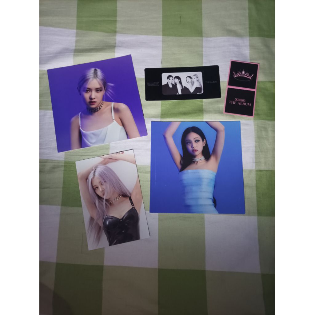 BLACKPINK POST CARD THE ALBUM OFFICIAL ALL ITEM ONLY 40K