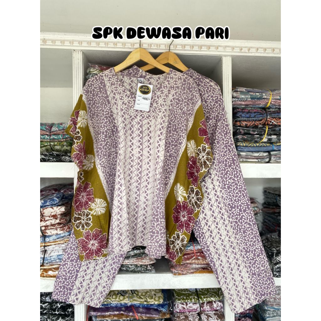 LUZA| Setelan Dewasa Pari Kalong/Lowo by Batik Luza| Setelan Kalong| Oneset