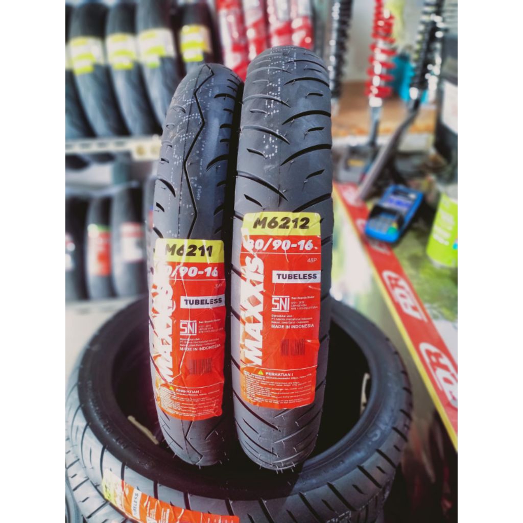ban luar merk maxxis motor Nouvo ring 16 ukuran 70/90 dan 80/90