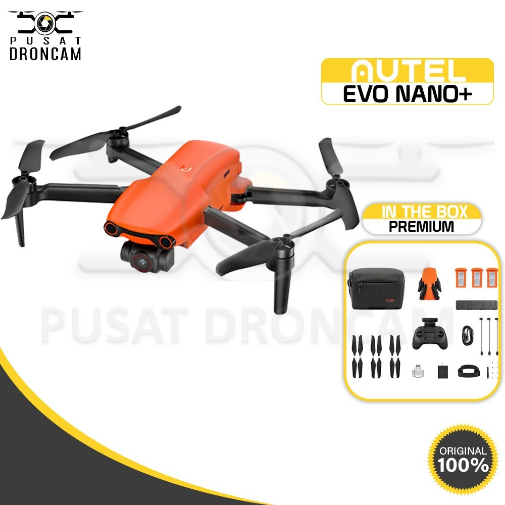 Autel Evo Nano+ Plus Standar/ Premium Bundle 3-Axis RYYB Sensor Drone 10KM