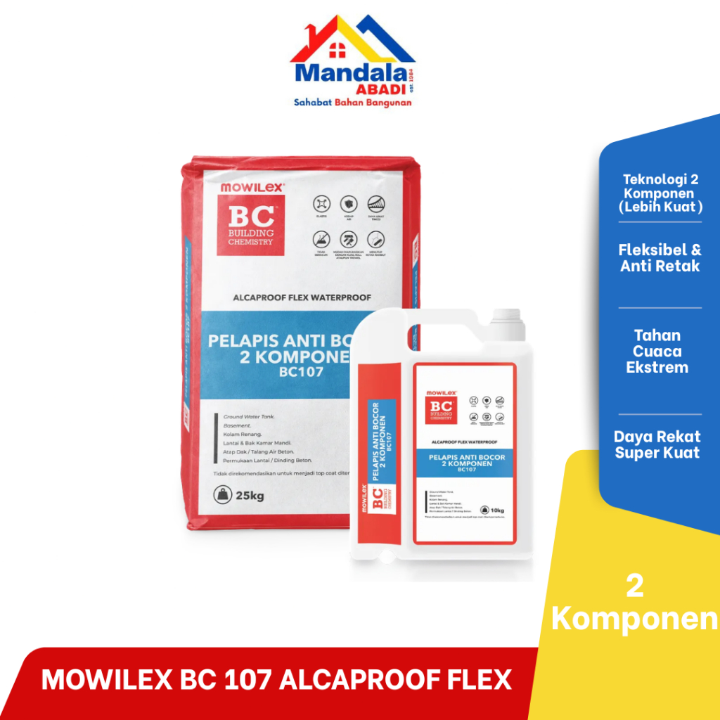 Mowilex BC 107 Alcaproof Flex 2 Komponen