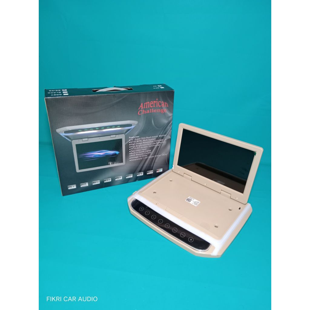 Tv Monitor Plafon American Challenge Layar 10" / Tv Plafon American Challenge 10" / TV Roof