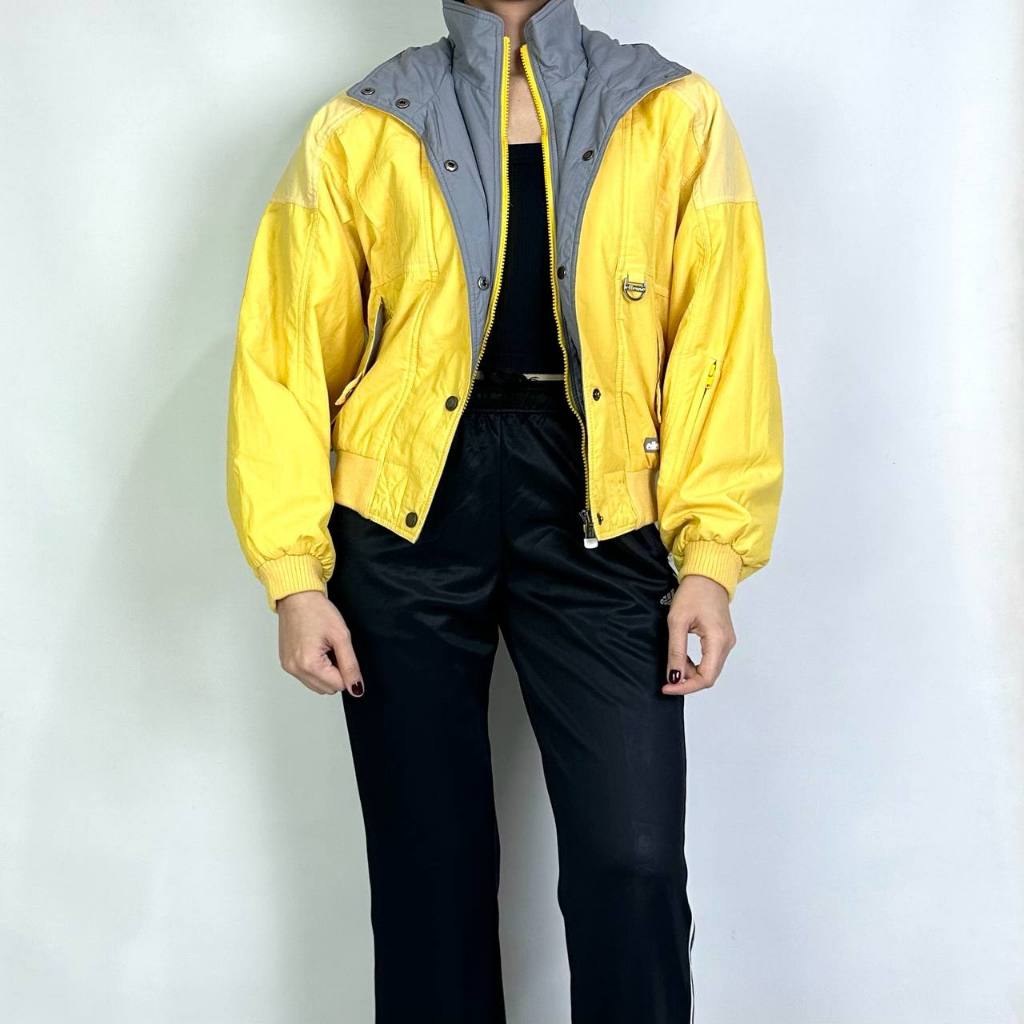 jaket wanita Vtg Ellesse size tb 155 100% original 010526F