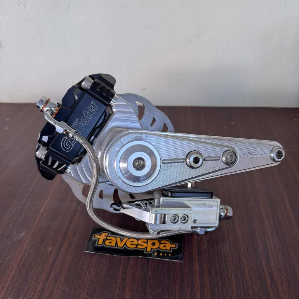Cakram Vespa GScooter Master Luna untuk Fork kaki 3 Super Sprint PS