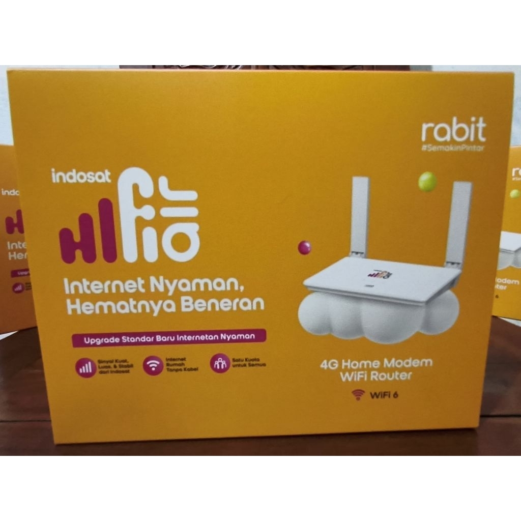 Wifi portable modem gsm indosat Hifi air wifi 6