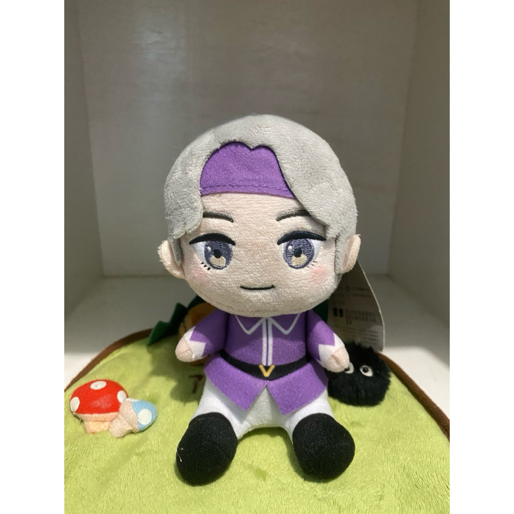 Gantungan Kunci Boneka TinyTAN BTS V Mic Drop Original Plush Keychain