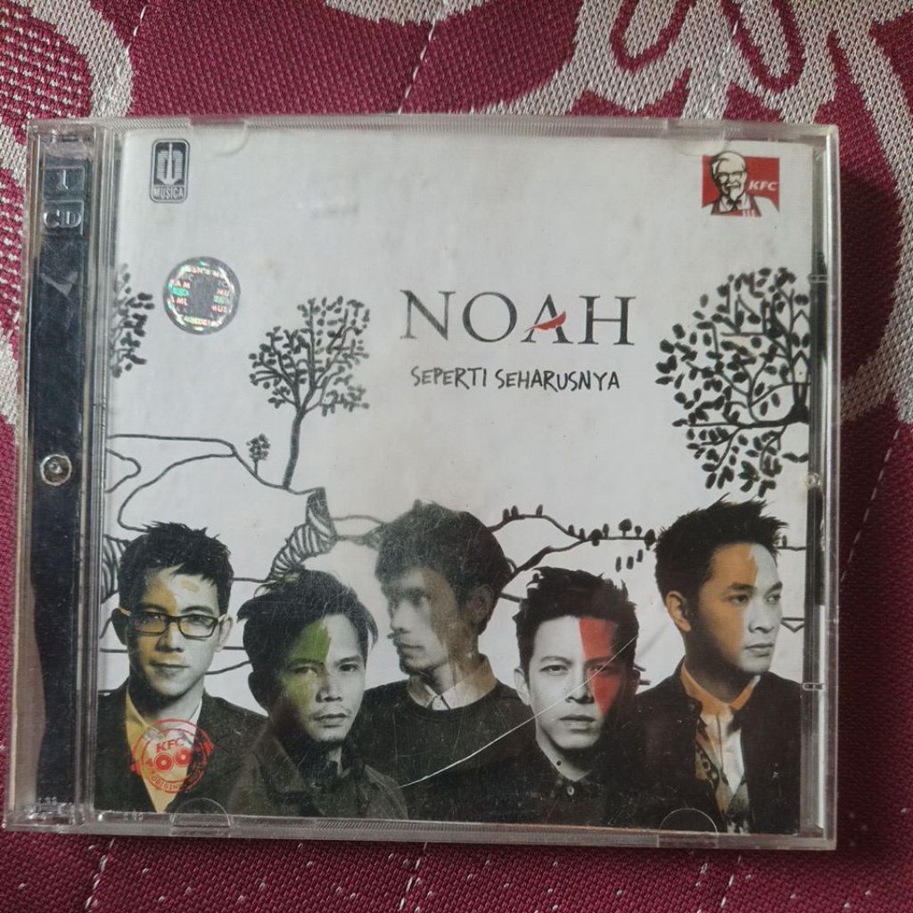 Album CD Noah seperti seharusnya Original