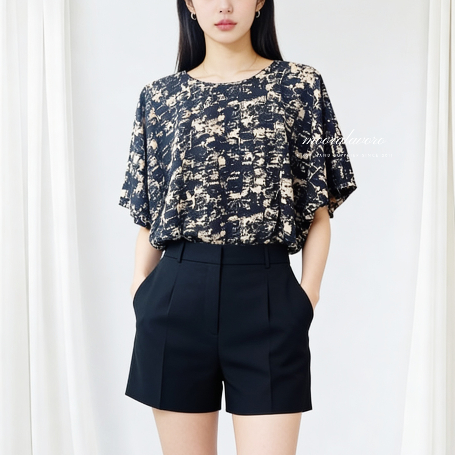 EZRA BATWING OVERSIZED LOOSE BLOUSE KOREAN STYLE READY STOCK BANGKOK PREMIUM COLLECTION