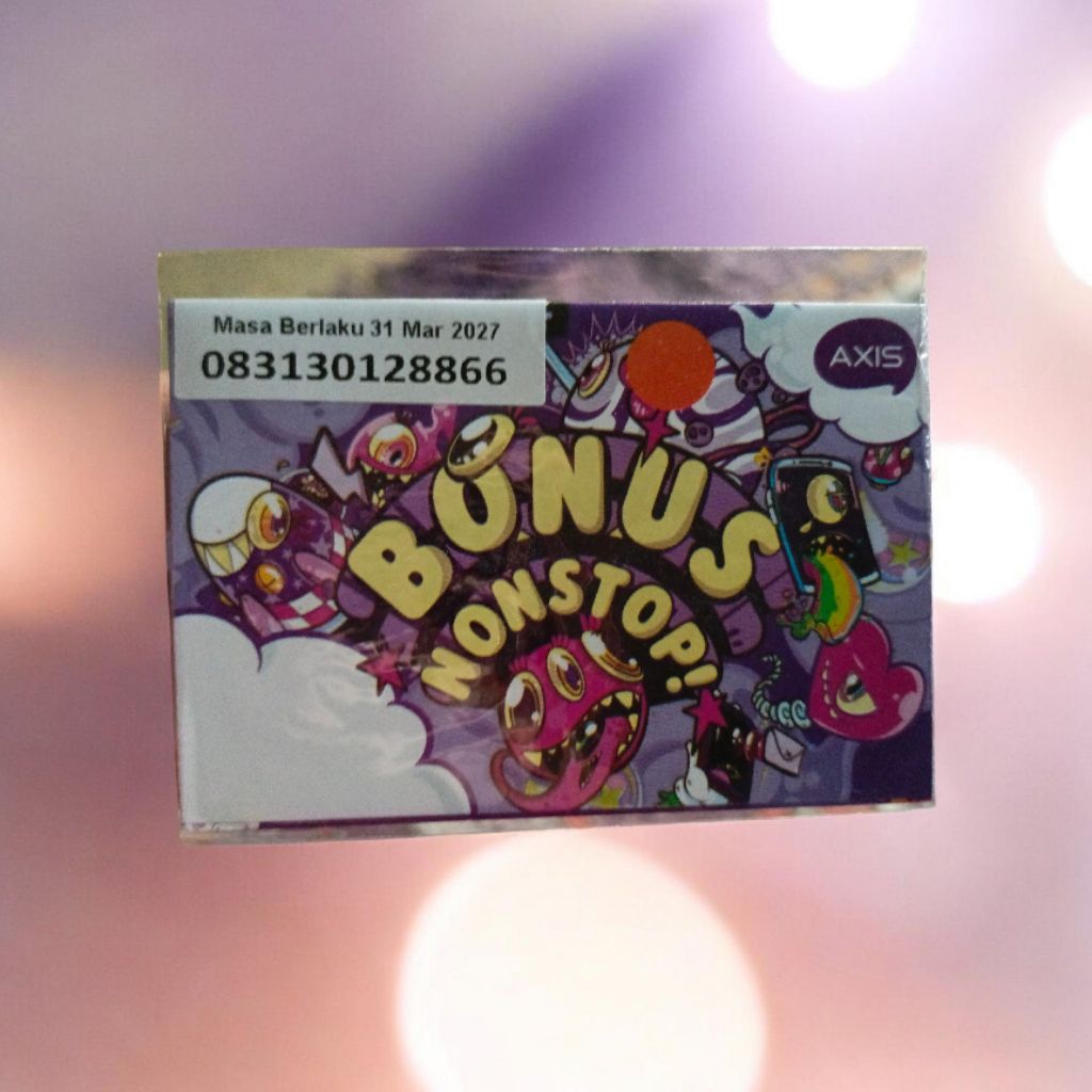 nomor cantik AXIS 31 30 12 88 66 isi kuota 3gb jaringan 5G