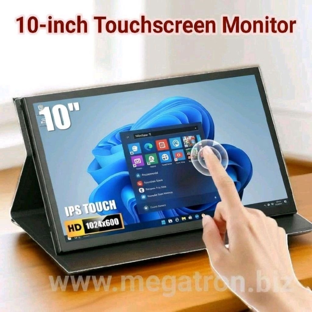 Monitor Touchscreen 10 Inch (HDMI Input) - support Windows & Android