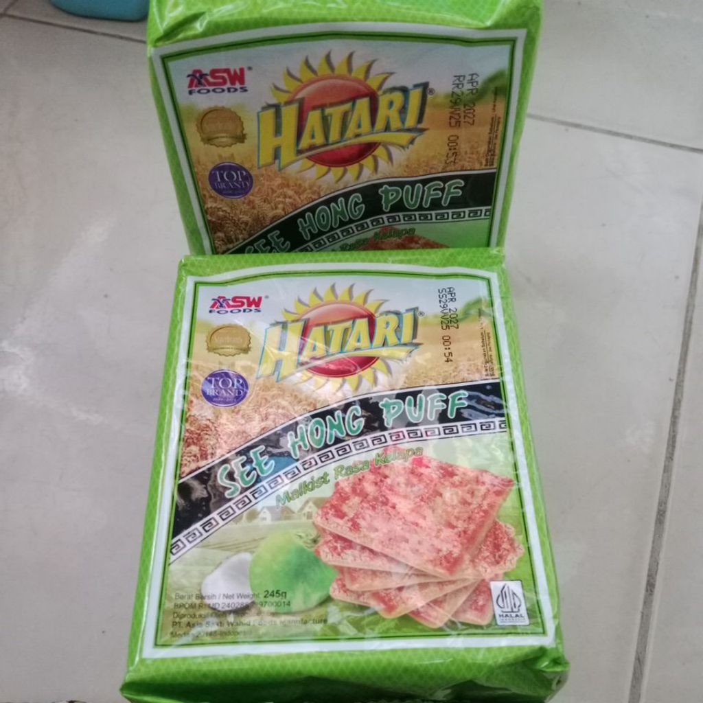 Biskuit Gabin Hatari - Rasa Kelapa, Camilan Lezat