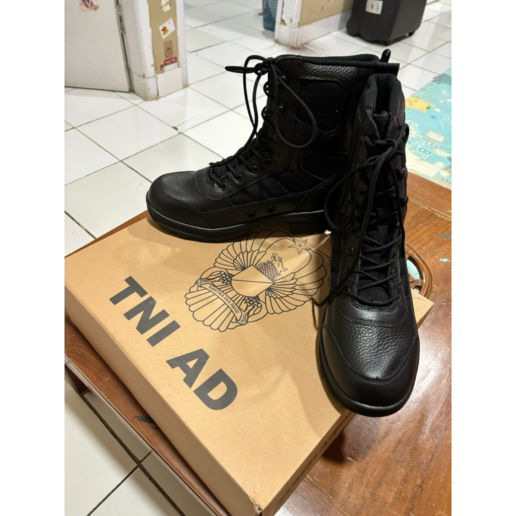 Sepatu PDL Jatah Pembagian TNI-AD