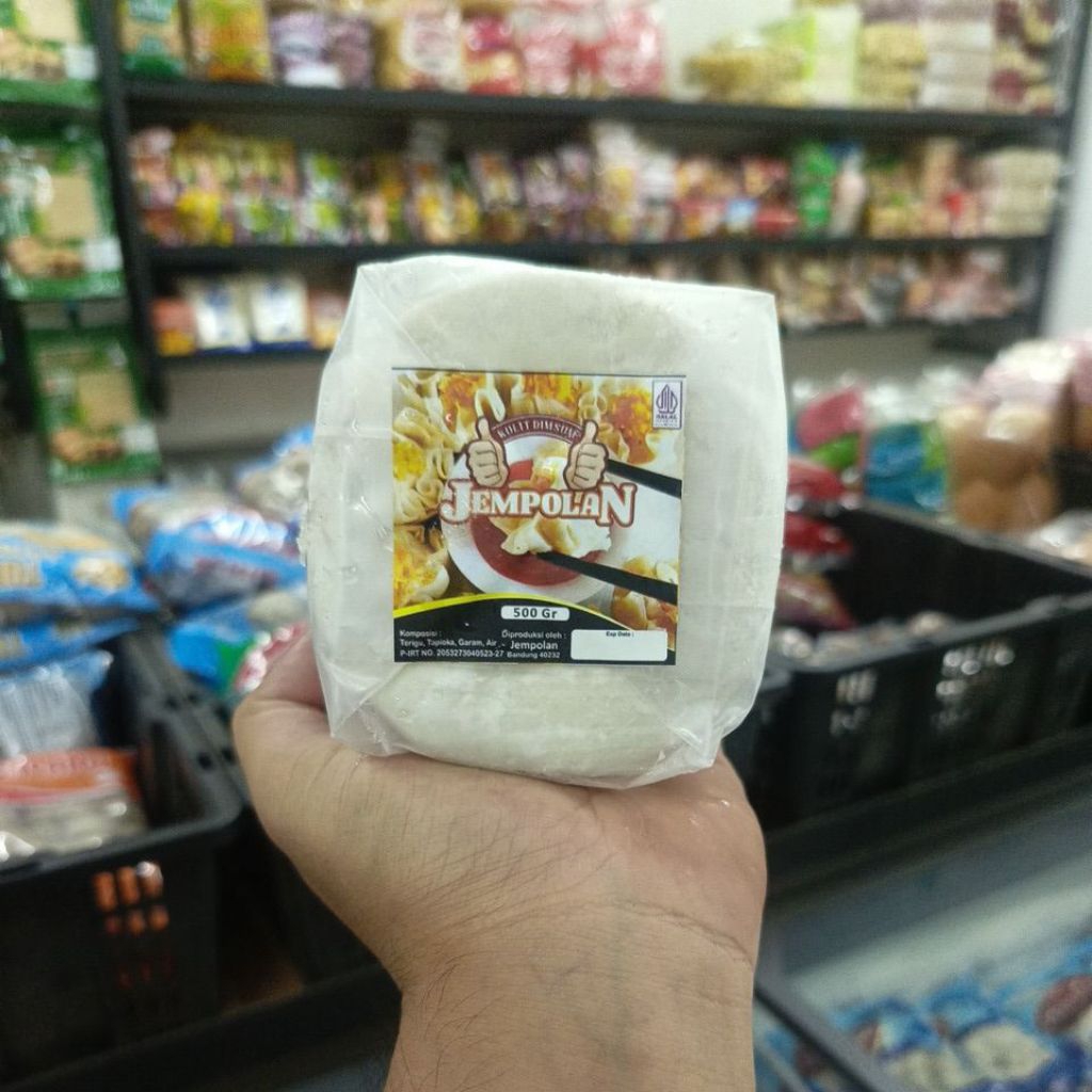 Jempolan Kulit Dimsum 9cm Putih