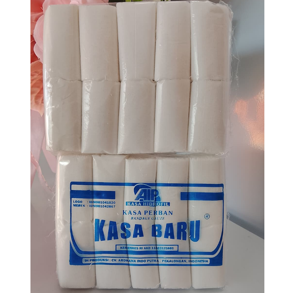 Kasa Perban Gulung Kasa Baru 5cm - Steril, Lembut, Praktis