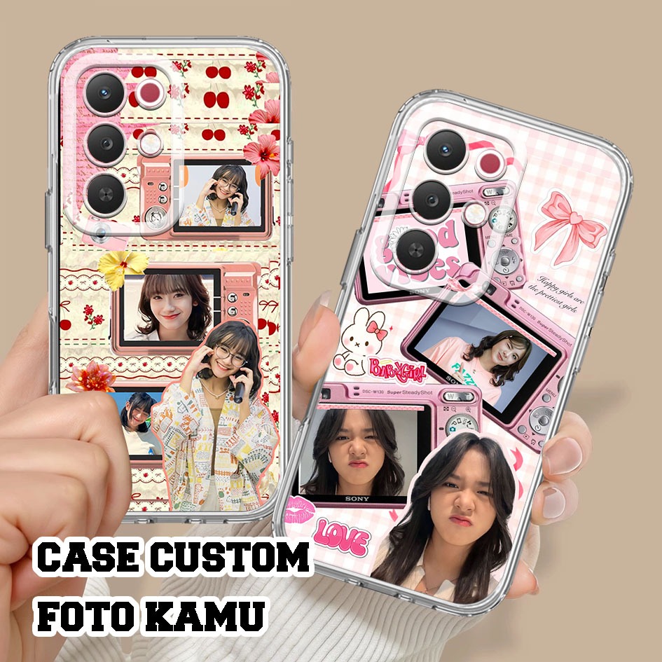 Case Custom Gambar Bisa Request Foto Sendiri Anak Couple Cute For All Type