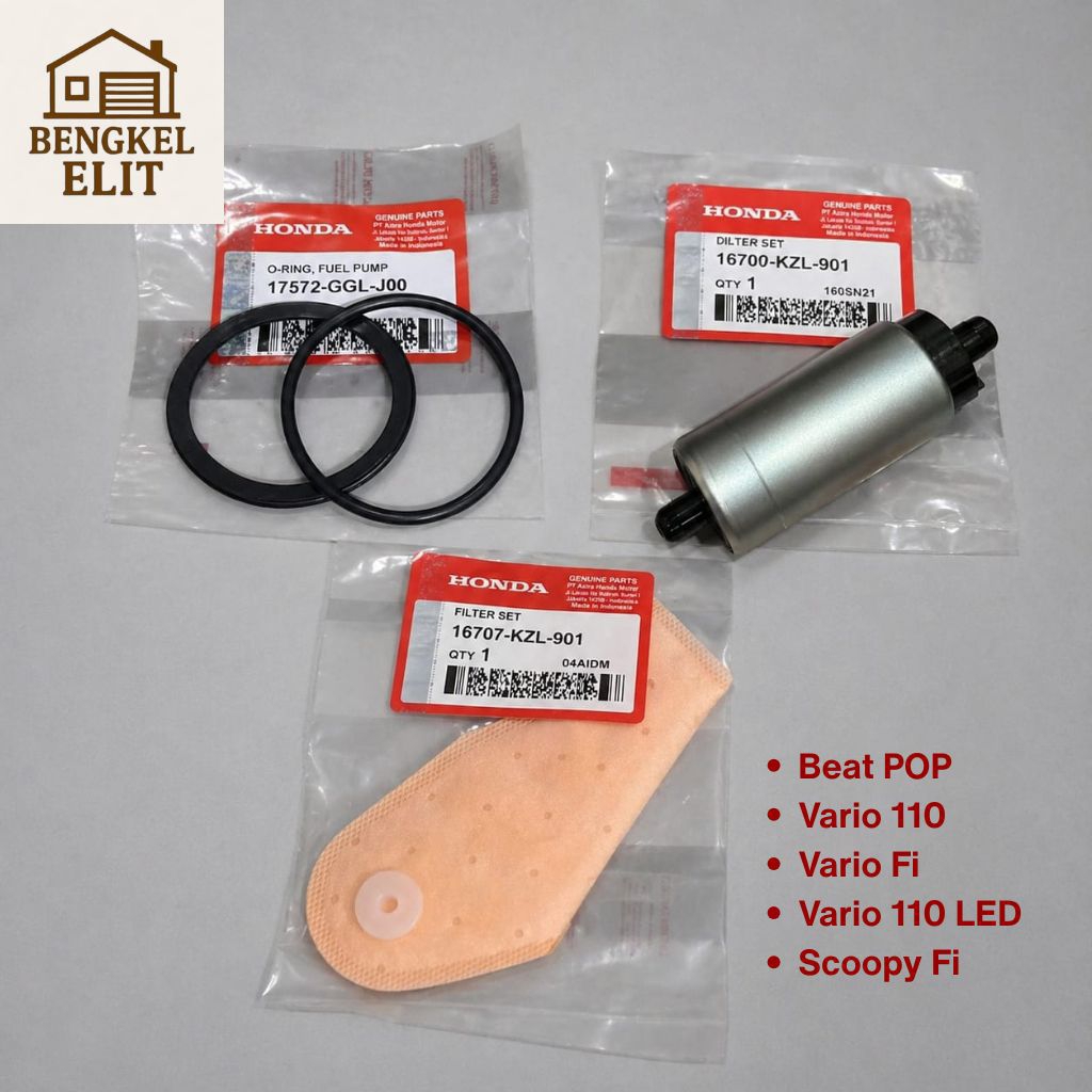 Paket Rotax Oring Fuel Pump Filter Fuel Pump Pampers Honda Vario 125 150