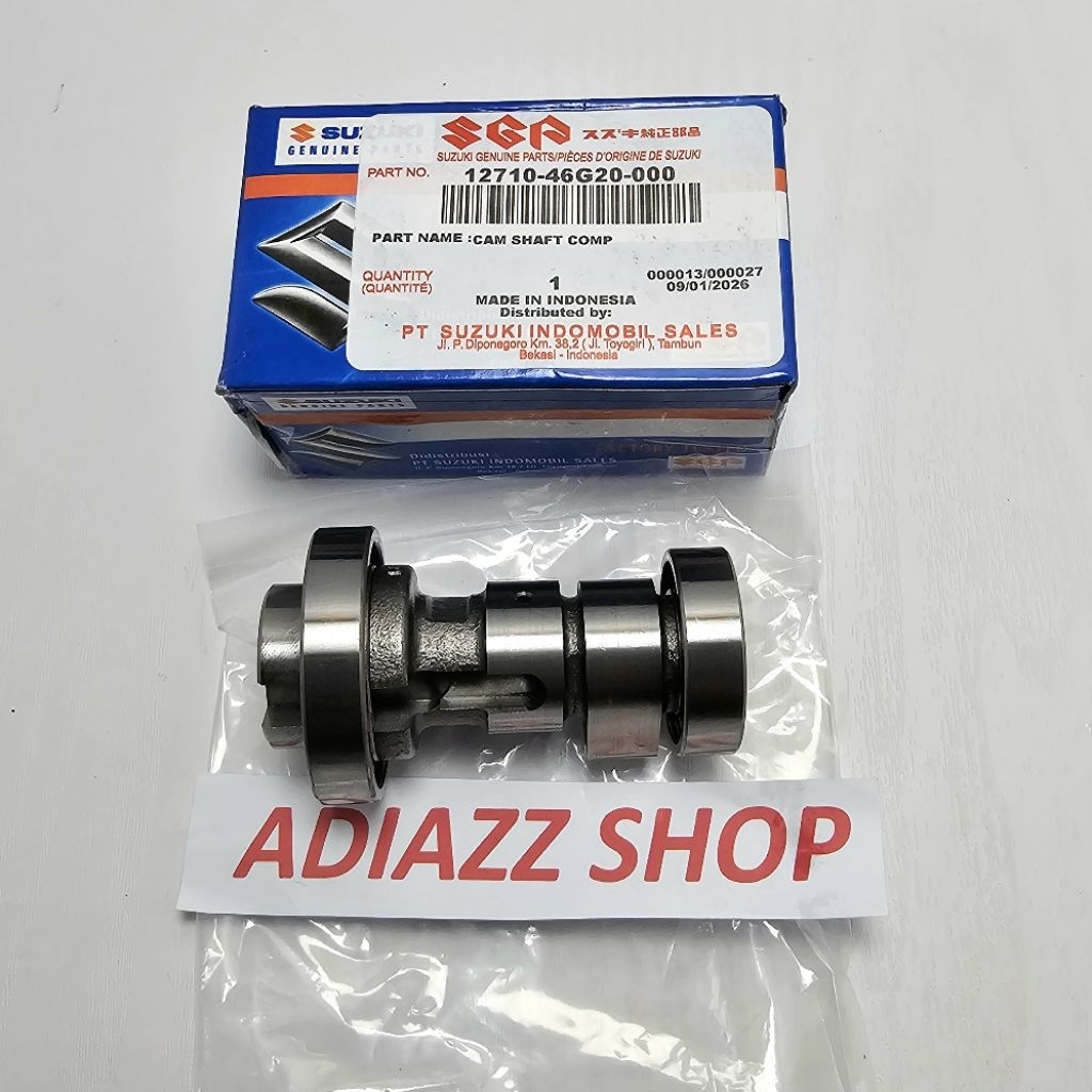 12710-46G20 camshaft  set noken as spin 125 ori sgp