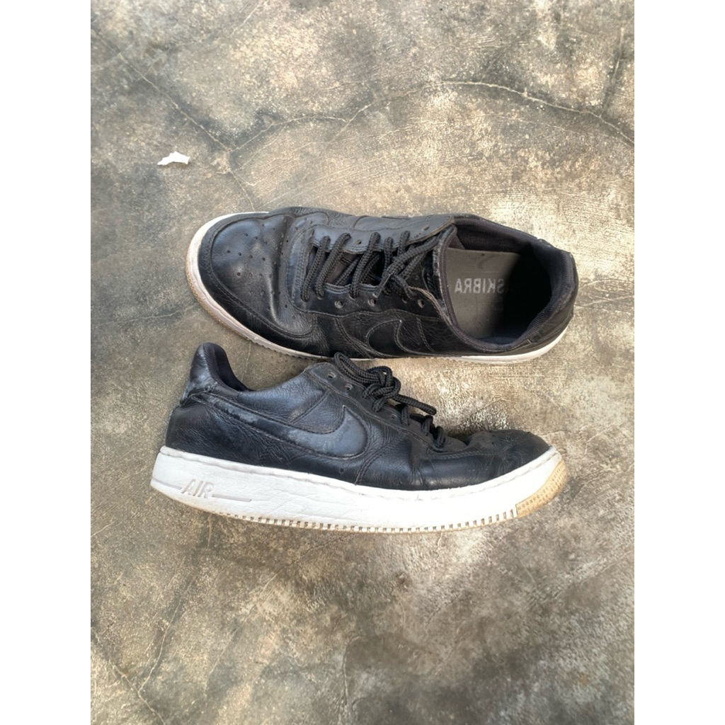 [preloved] sepatu nike air force 1 ultraforce vintage kulit formal casual brand murah second - bekas