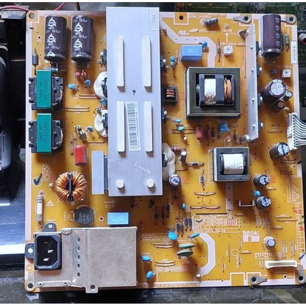 PSU POWER SUPLI SUPLAY SUPLAI SUPPLY REGULATAOR TV SAMSUNG 60F5000 60F5000AM PS60F5000AM PS60F5000