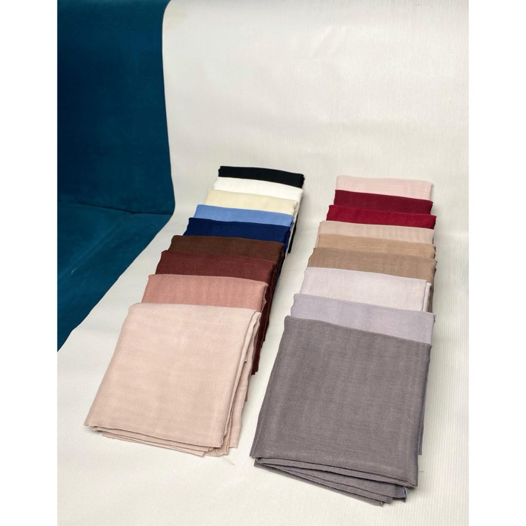 HAYAA MODEST Hijab Paris Jadul Premium Segi Empat | Jilbab Paris Basic Adem Mudah Dibentuk Daily | b