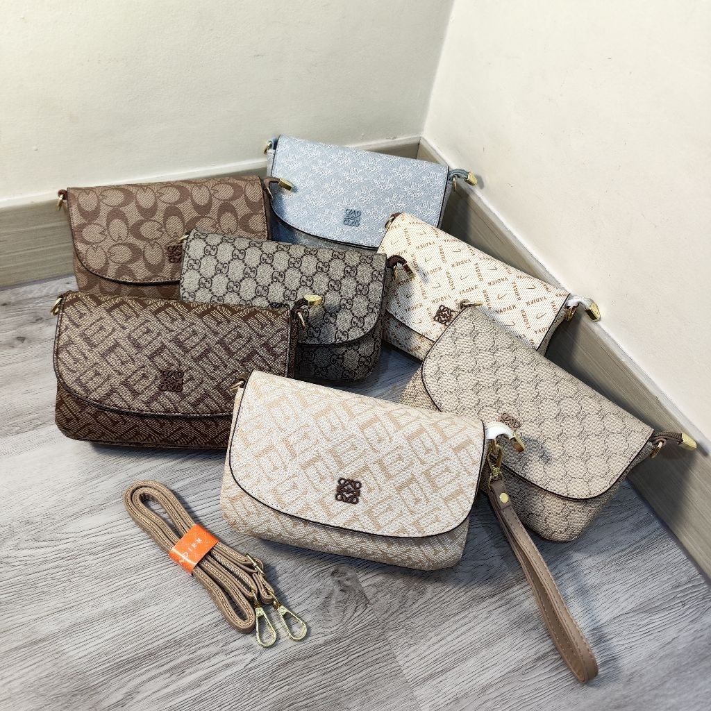 Tas Selempang Wanita Import 1412# / Tas Wanita Model Terbaru