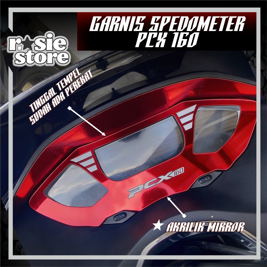Cover Speedometer Akrilik PCX 160 - Aksesoris Motor PCX 160