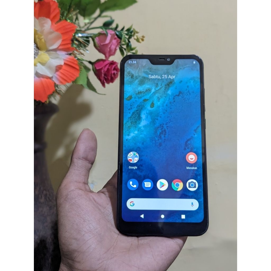 XIAOMI MI A2 LITE 4/64 SECOND NORMAL SIAP PAKAI SESUAI KONDISI
