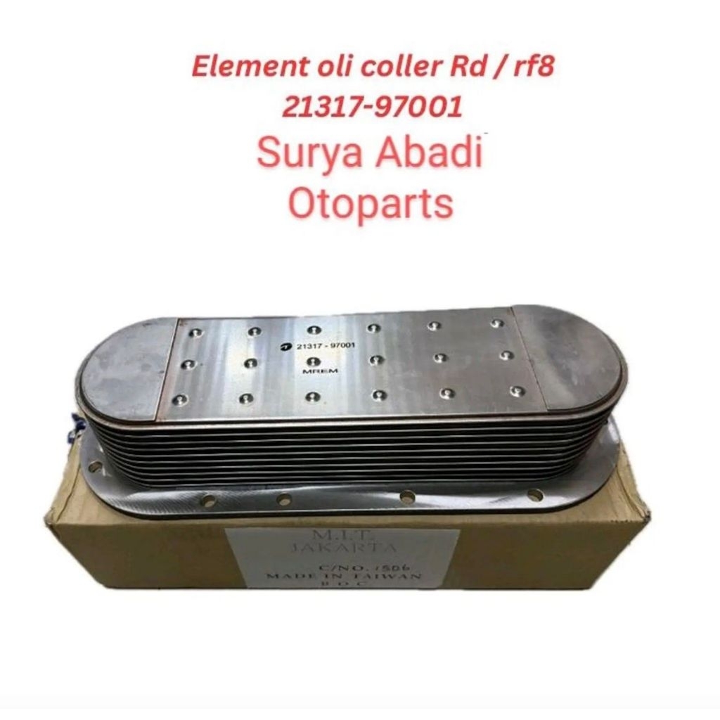 Element Oli Cooler Nissan RD8 RF8 Sepuluh Layer