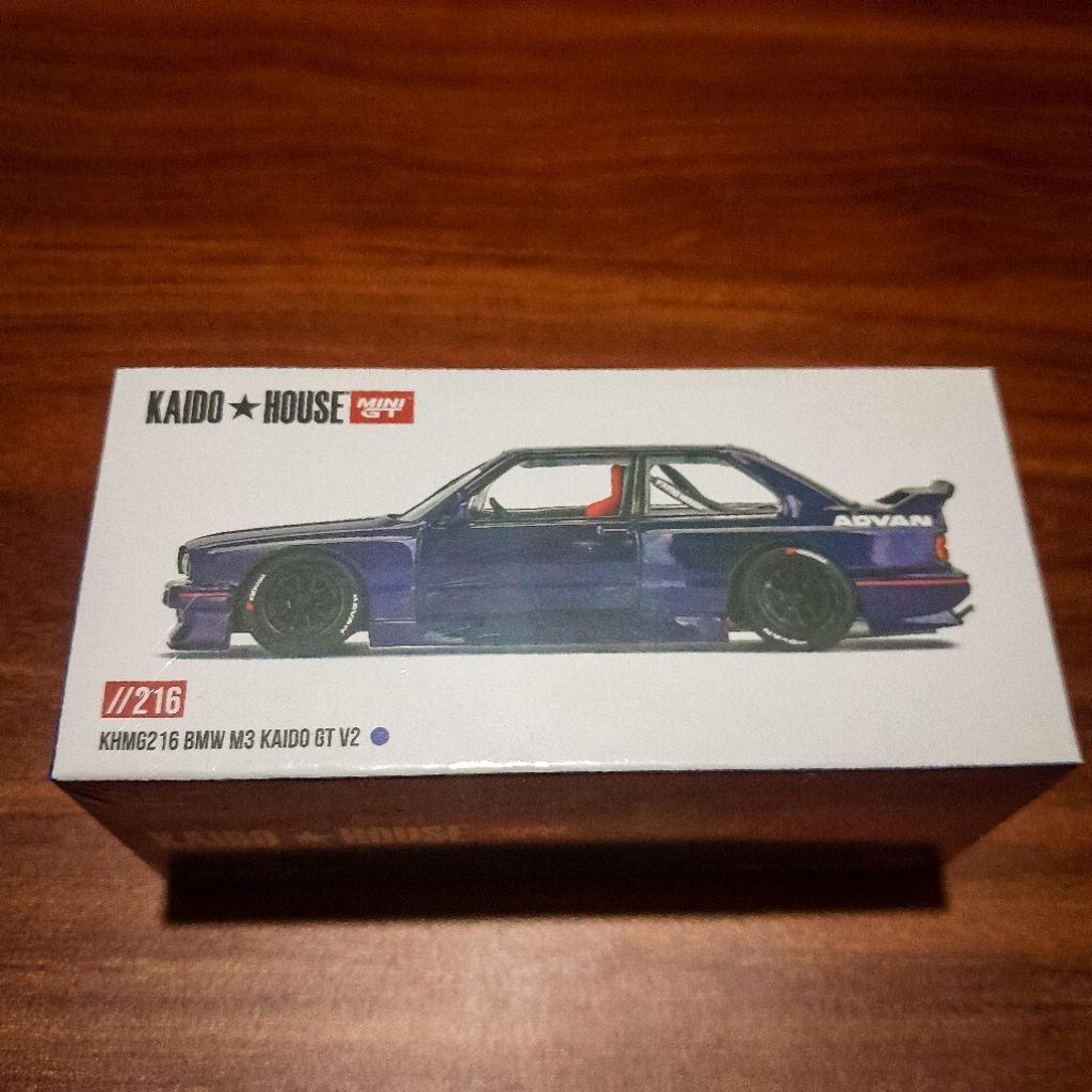 MINI GT KAIDO*HOUSE BMW M3 Kaido GT V2 //216 - Blue
